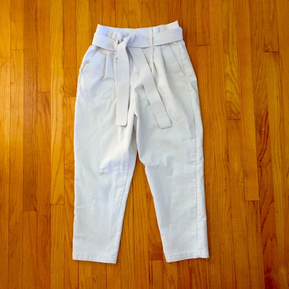 A New Day Paperbag Cropped Pants - Picture 1 of 7